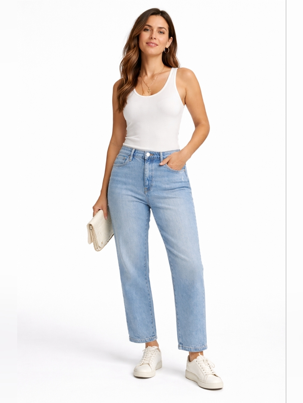 Revtown Decade Denim Straight Leg Jeans Light Wash Size 30